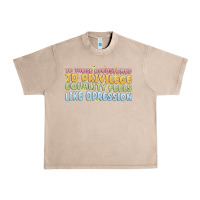 French Oak to those accustomed to privilege Urban Heavy Tee - MaliasSmallBusiness