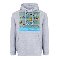 Heather Grey master baiter Heavyweight Hoodie - TumblerDesignByShophia