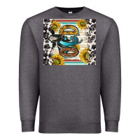 Charcoal Heather ocd with cow Premium Sweatshirt - TumblerDesignByShophia