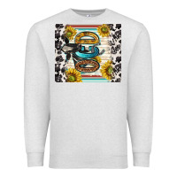 Oatmeal Heather ocd with cow Premium Sweatshirt - TumblerDesignByShophia