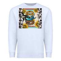 White ocd with cow Premium Sweatshirt - TumblerDesignByShophia