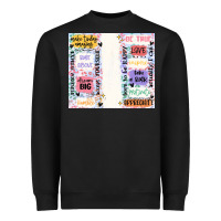 Black positive affirmation Heavyweight Sweatshirt - MaliasSmallBusiness