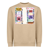 Mushroom positive affirmation Heavyweight Sweatshirt - MaliasSmallBusiness