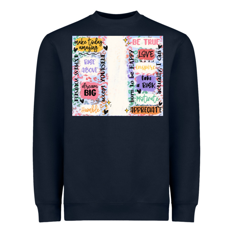 Positive Affirmation Heavyweight Sweatshirt by MaliasSmallBusiness | Teevron