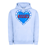 Pigment Grape Ice valentine's day hearts Urban Hoodie - FaDigitalArtStudio