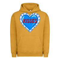 Pigment Peanut Butter valentine's day hearts Urban Hoodie - FaDigitalArtStudio