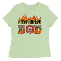 Matcha firefighter dad Ladies Tee - HRA Design Shop