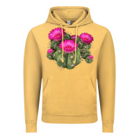 Vintage Mustard eagle claws cacti Vintage Hoodie - LillyAllenDesigns