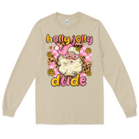 Mushroom holly jolly dude Long Sleeve Tee - MaliasSmallBusiness