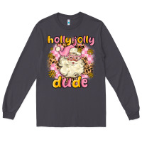 Smoke holly jolly dude Long Sleeve Tee - MaliasSmallBusiness