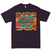 Plum only the brave teach Premium Tee - JahusDesignShop