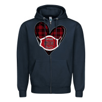 Navy Can't mask my love for you Zipper Hoodie - Bettercallsaul