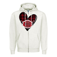 Oatmeal Heather Can't mask my love for you Zipper Hoodie - Bettercallsaul