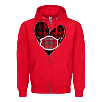 Red Can't mask my love for you Zipper Hoodie - Bettercallsaul