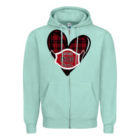 Seafoam Can't mask my love for you Zipper Hoodie - Bettercallsaul