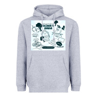 Heather Grey father's house Heavyweight Hoodie - TumblerDesignByShophia