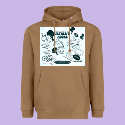 Father's House Heavyweight Hoodie Designed By Tumblerdesignbyshophia