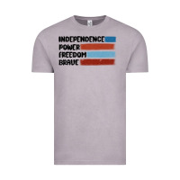 Vintage Zinc indepence power freedom brave Vintage Tee - MaliasSmallBusiness