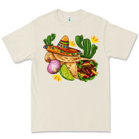 Bone burrito  with sombrero and union with cactus Premium Tee - AdoDesignShop