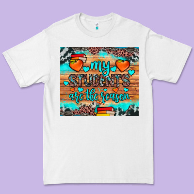 My Students Are The Reason Premium Tee Designed By Jahusdesignshop