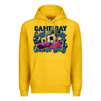 Lemon Game day soccer Premium Hoodie - HowdyJamesFarm