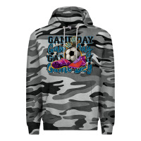 Slate Camo Game day soccer Premium Hoodie - HowdyJamesFarm