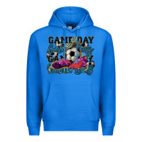 True Royal Game day soccer Premium Hoodie - HowdyJamesFarm