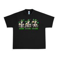 Black drink drank drunk st. patricks day skeletons Urban Heavy Tee - MaliasSmallBusiness
