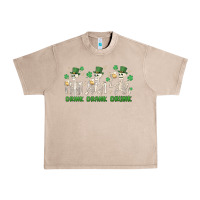 French Oak drink drank drunk st. patricks day skeletons Urban Heavy Tee - MaliasSmallBusiness