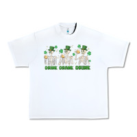 White drink drank drunk st. patricks day skeletons Urban Heavy Tee - MaliasSmallBusiness