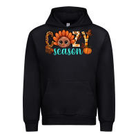 Black turkey cozy season thanksgiving bbs Urban Hoodie - BundleAndBundleShop
