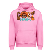 Fuchsia Pink turkey cozy season thanksgiving bbs Urban Hoodie - BundleAndBundleShop