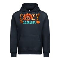 Navy turkey cozy season thanksgiving bbs Urban Hoodie - BundleAndBundleShop