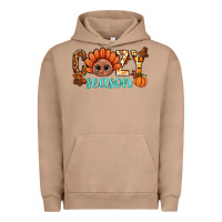 Pigment Burro turkey cozy season thanksgiving bbs Urban Hoodie - BundleAndBundleShop
