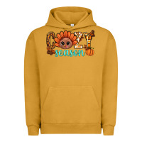 Pigment Peanut Butter turkey cozy season thanksgiving bbs Urban Hoodie - BundleAndBundleShop