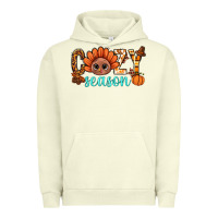 Pigment Pistachio turkey cozy season thanksgiving bbs Urban Hoodie - BundleAndBundleShop