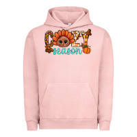 Pigment Salmon turkey cozy season thanksgiving bbs Urban Hoodie - BundleAndBundleShop