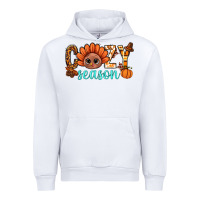 White turkey cozy season thanksgiving bbs Urban Hoodie - BundleAndBundleShop