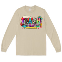 Mushroom teach your heart out Long Sleeve Tee - NancyCooperArtShop