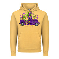 Vintage Mustard mardi gras truck Vintage Hoodie - Jasminsmagicworld
