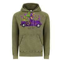 Vintage Olive mardi gras truck Vintage Hoodie - Jasminsmagicworld