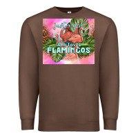 Chestnut just a girl who loves flamingo Premium Sweatshirt - TumblerDesignByShophia