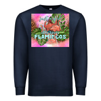Just A Girl Who Loves Flamingo Premium Sweatshirt | Teevron