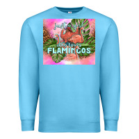 Ocean Blue just a girl who loves flamingo Premium Sweatshirt - TumblerDesignByShophia