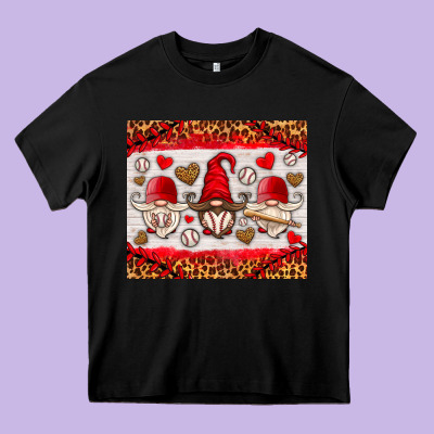 Baseball Gnome Heavy Core Tee Designed By Hra Design Shop