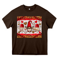 Chocolate Brown baseball gnome Heavy Core Tee - HRA Design Shop