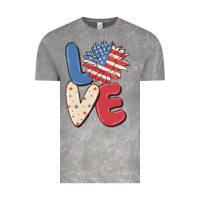 Cloud Rock love 4th of july Vintage Tee - MaliasSmallBusiness
