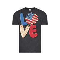 Vintage Black love 4th of july Vintage Tee - MaliasSmallBusiness