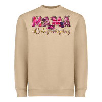 Mushroom mama all day everyday Heavyweight Sweatshirt - NancyCooperArtShop