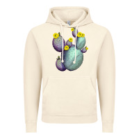 Vintage Artic Opunthia Santa Rita Cacti Vintage Hoodie - LillyAllenDesigns